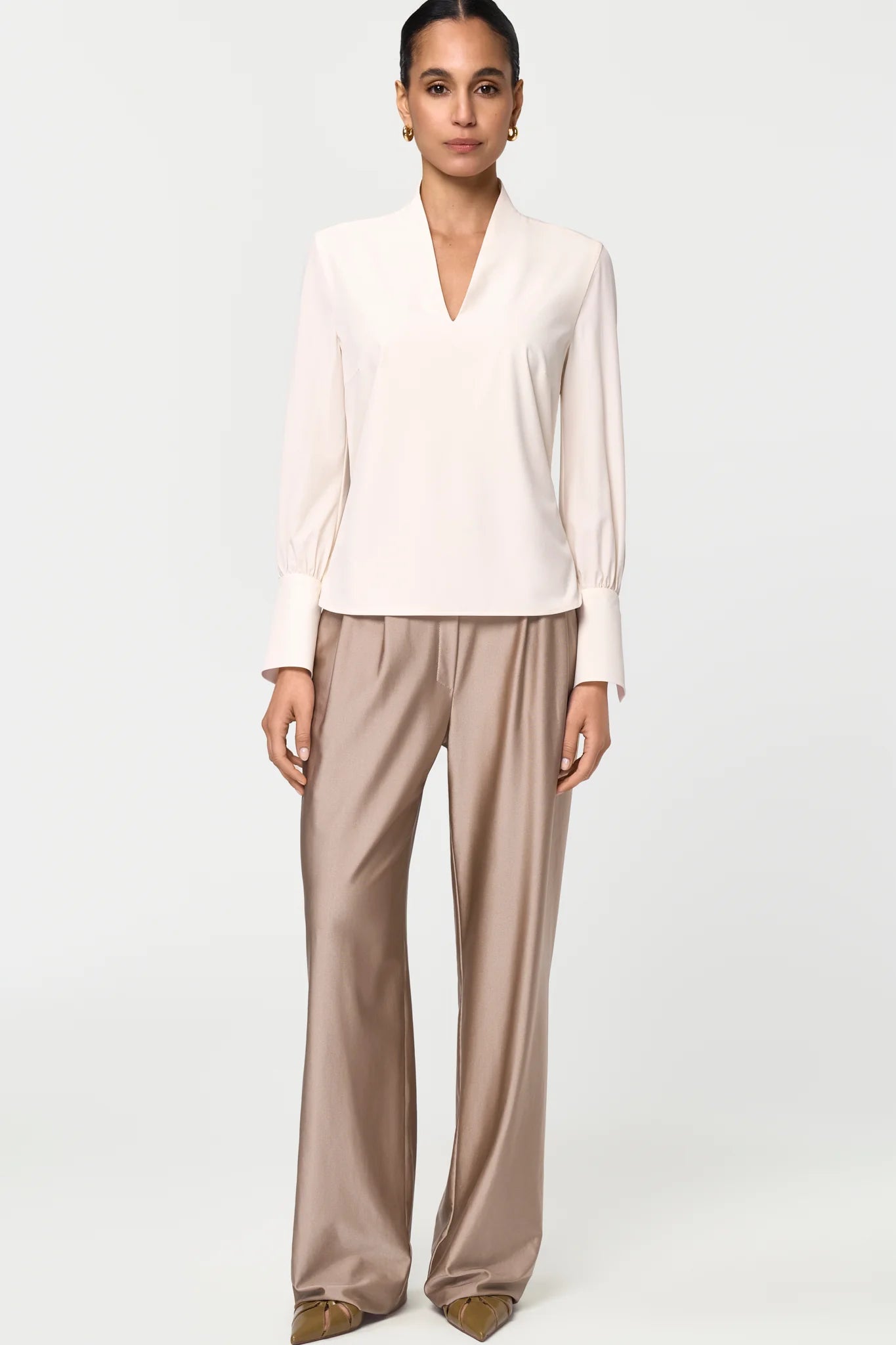 MOSCANA Blouse alba