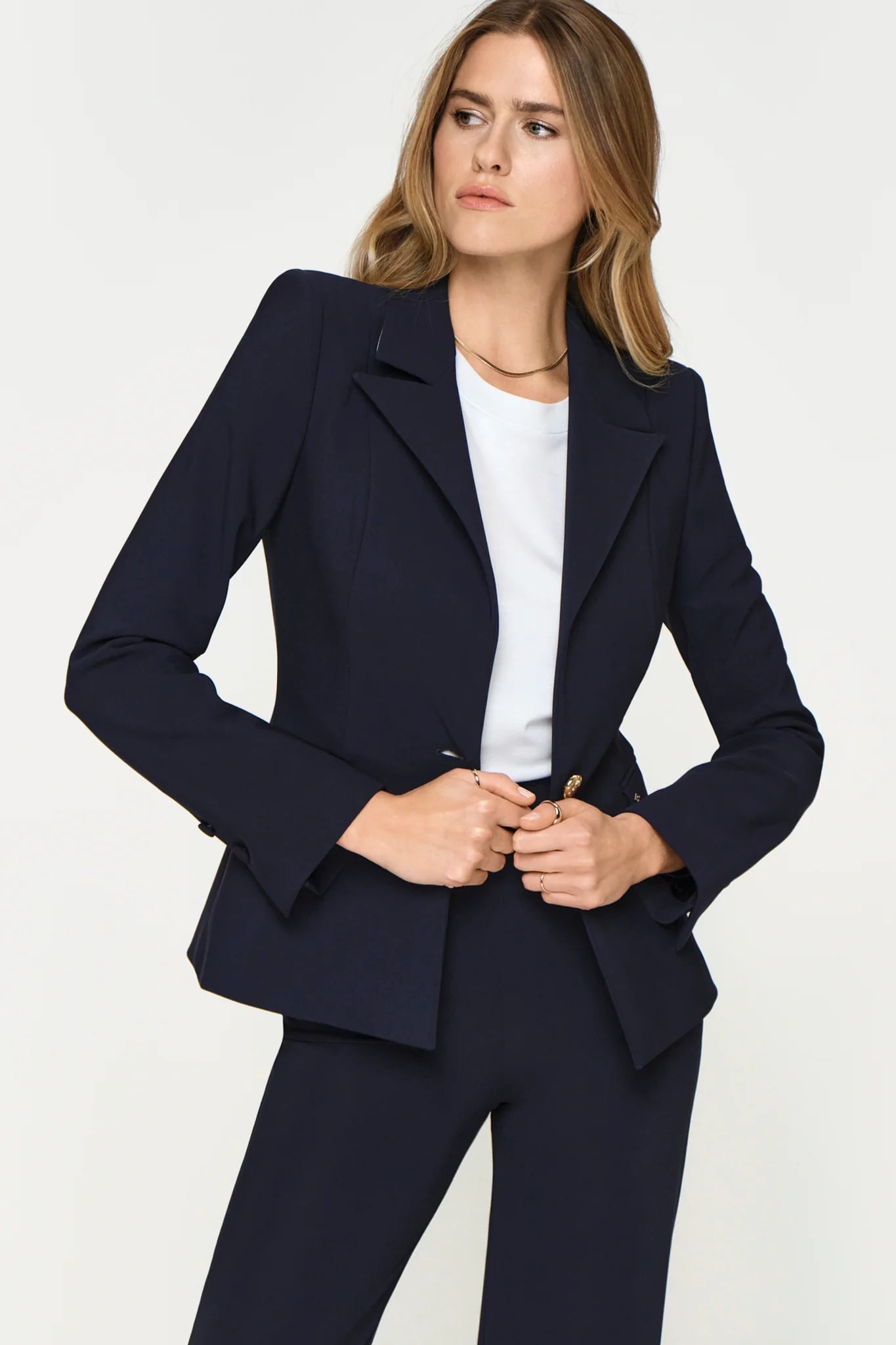 TSUKASA Blazer deep navy