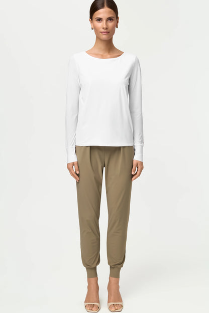 ALLDAYLONG Blouse feather white