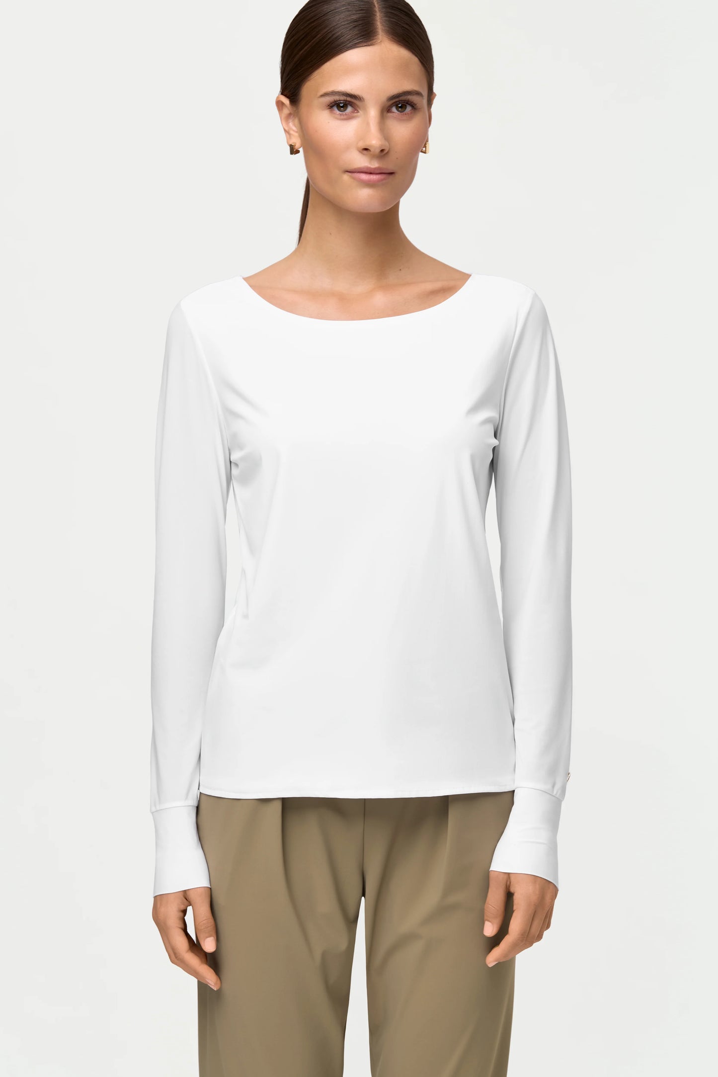 ALLDAYLONG Blouse feather white