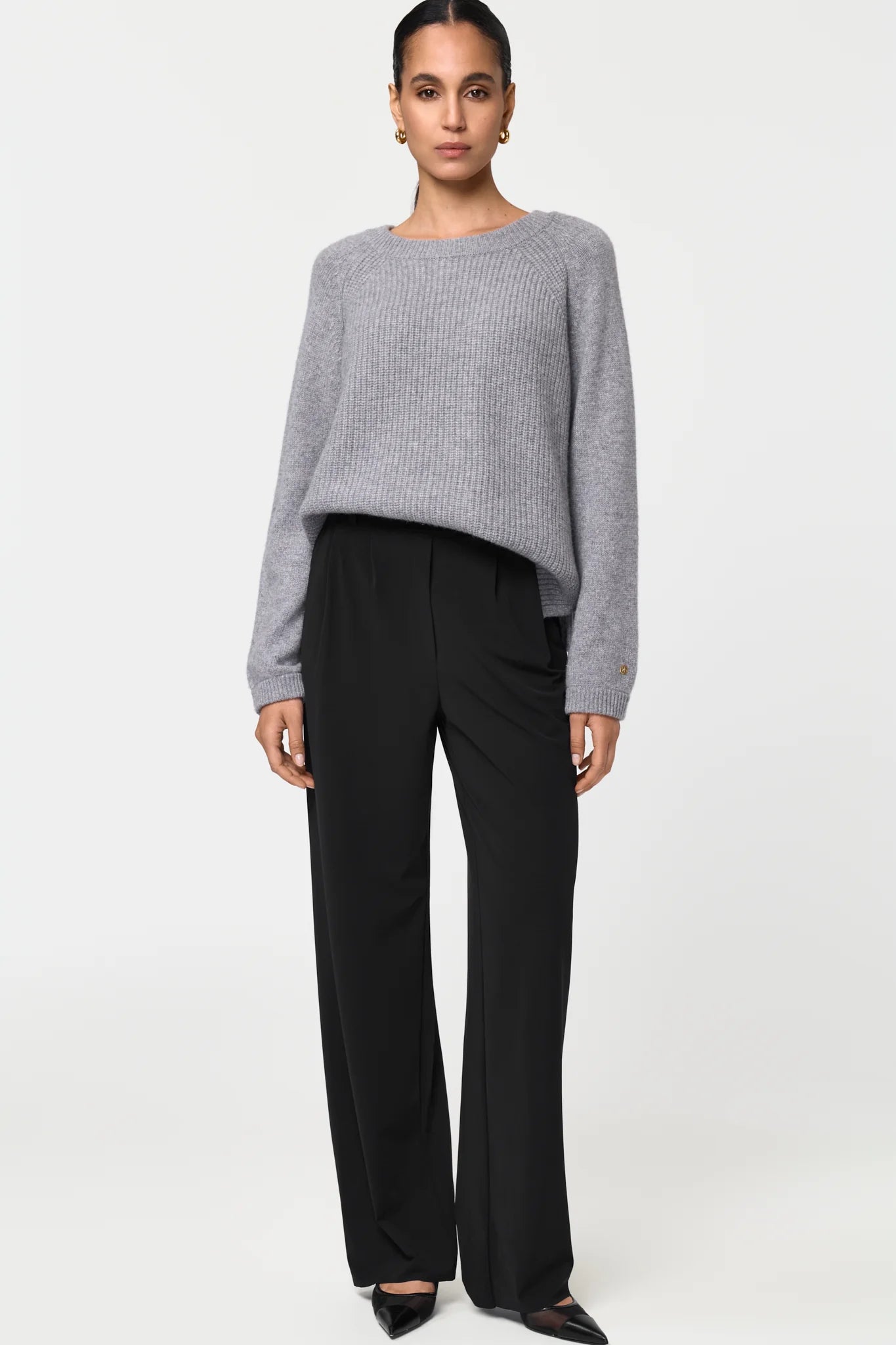 MANERA Cashmere Sweater grigia