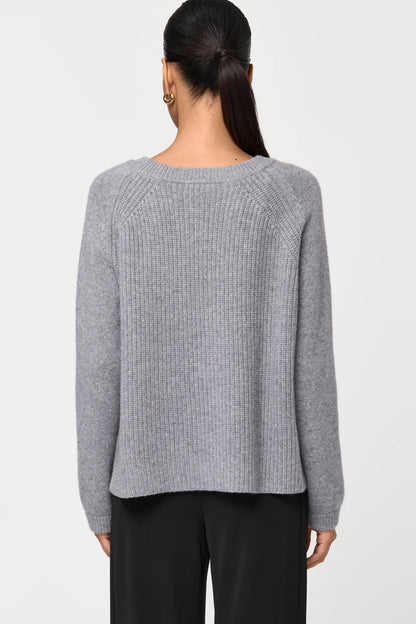 MANERA Cashmere Sweater grigia