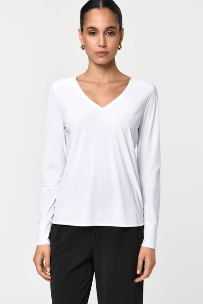 LEGEND Silken Light Blouse feather white