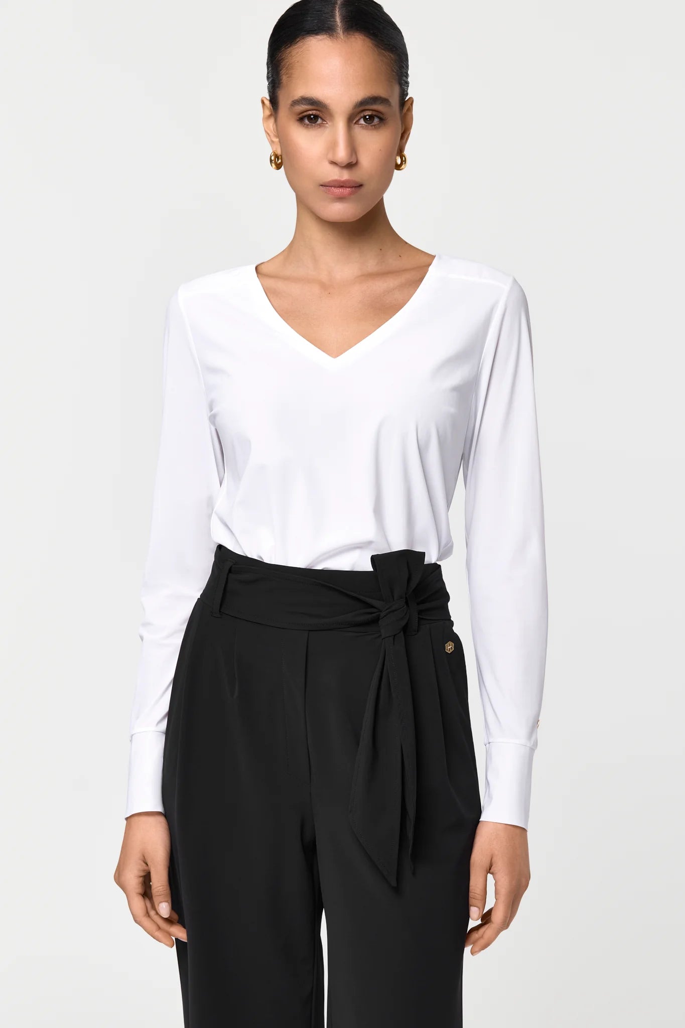 LEGEND Silken Light Blouse feather white