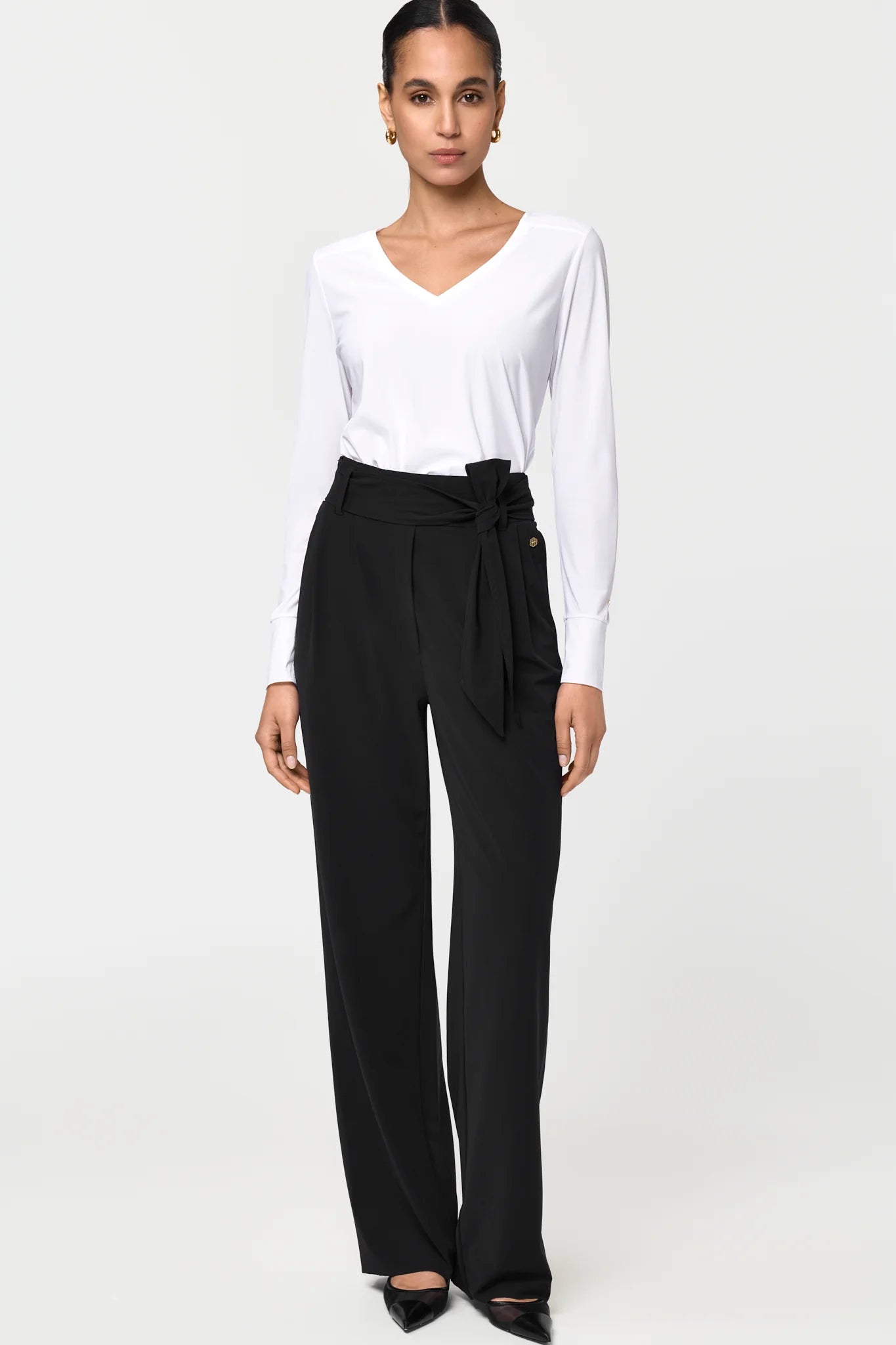 LEGEND Silken Light Blouse feather white