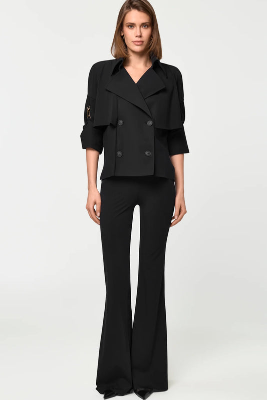 CRESSIDA Trench Jacket black