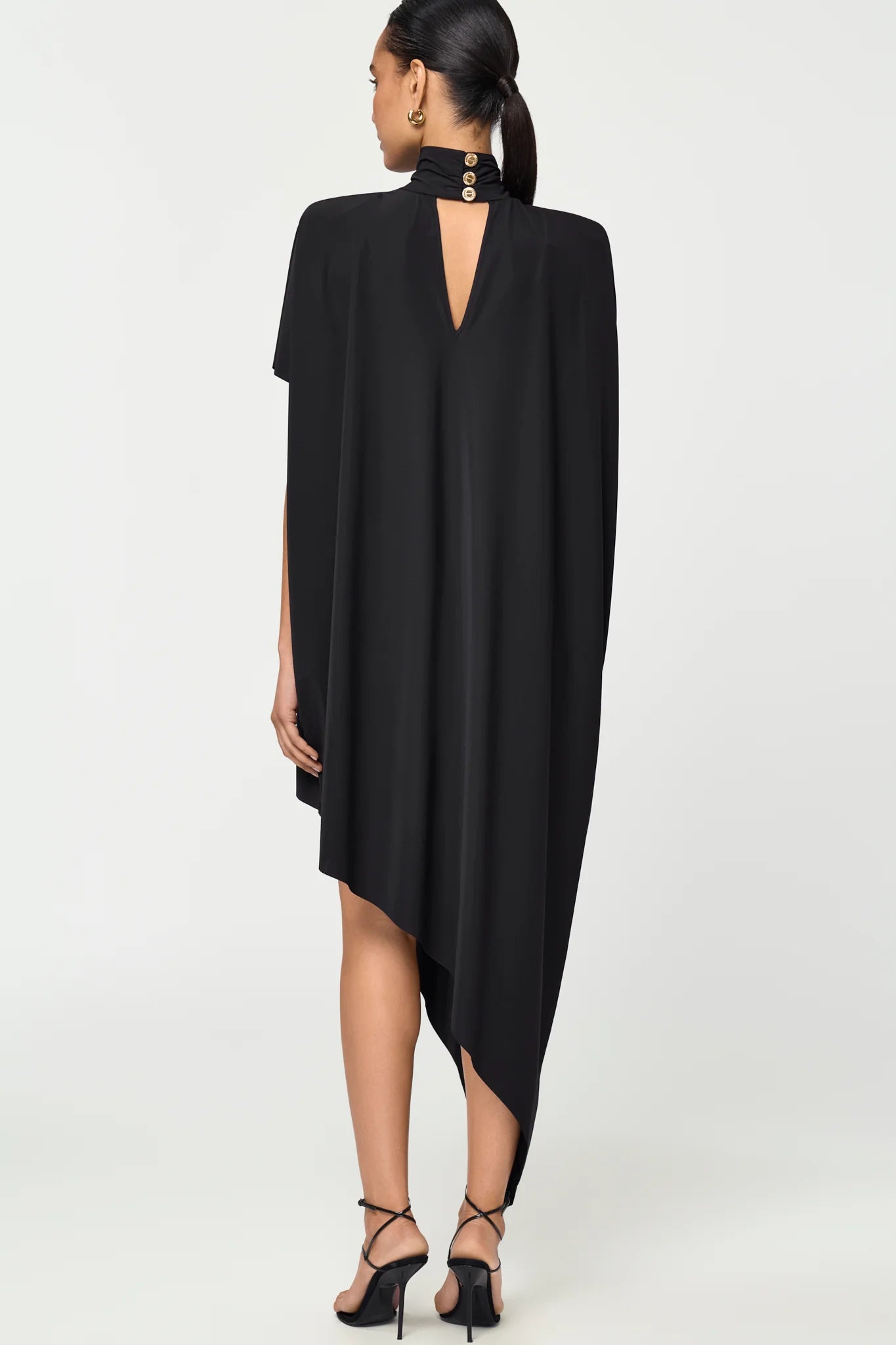 DELOREAN Long Blouse black