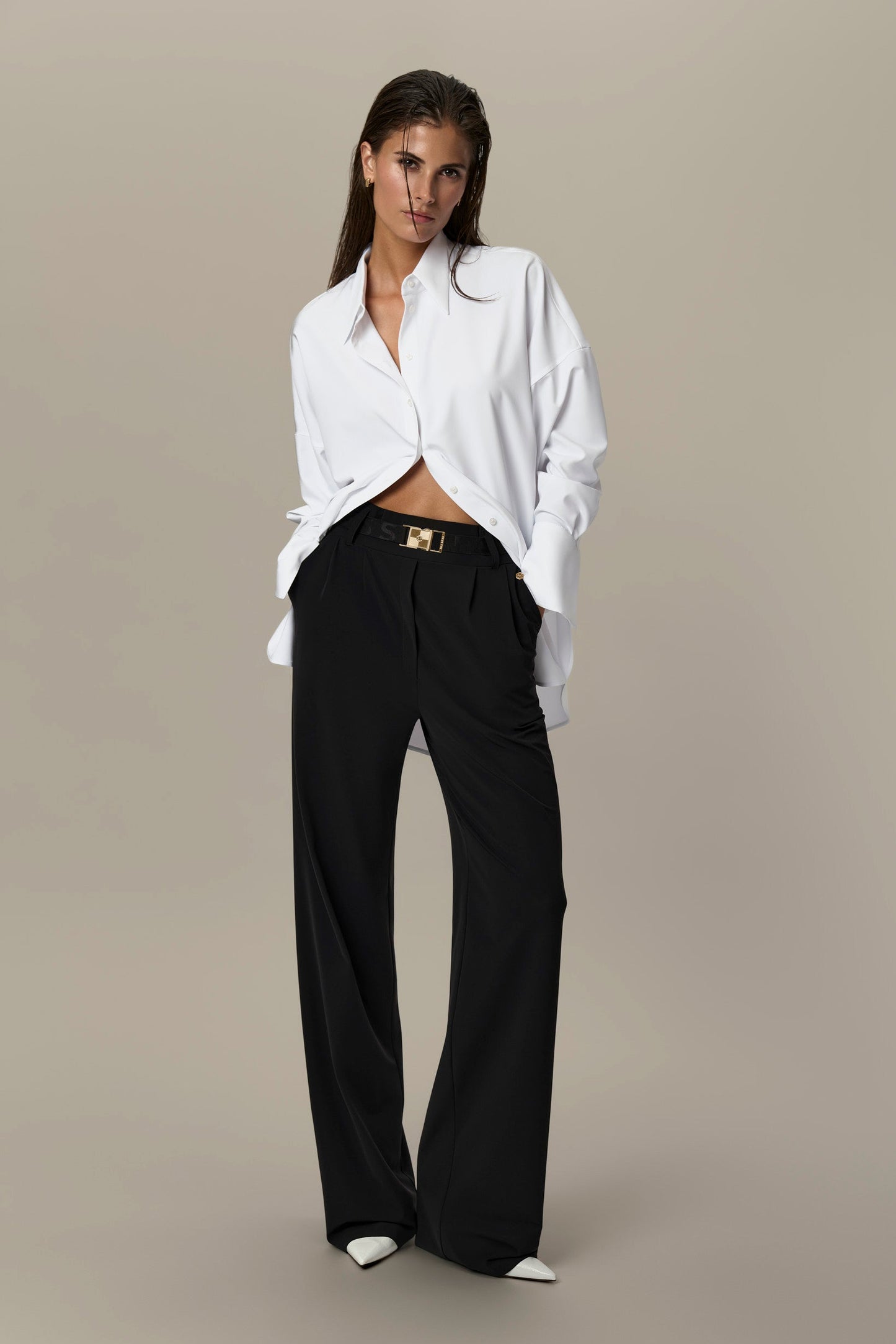 MARASAL Stretch Shirt white