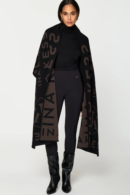 NELLETTO Scarf coal