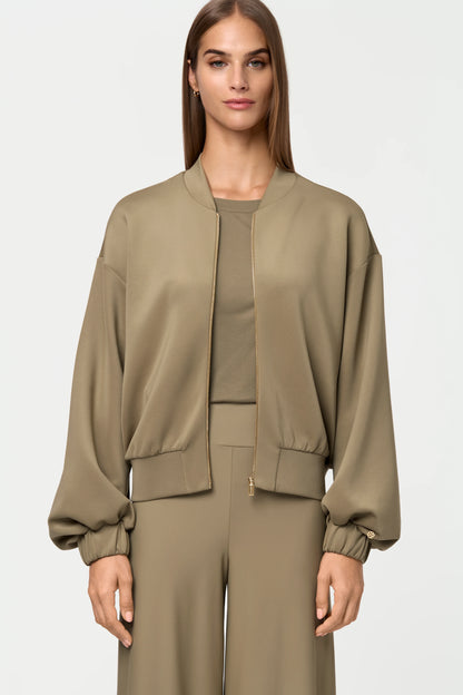 SABIA Cardigan oliva