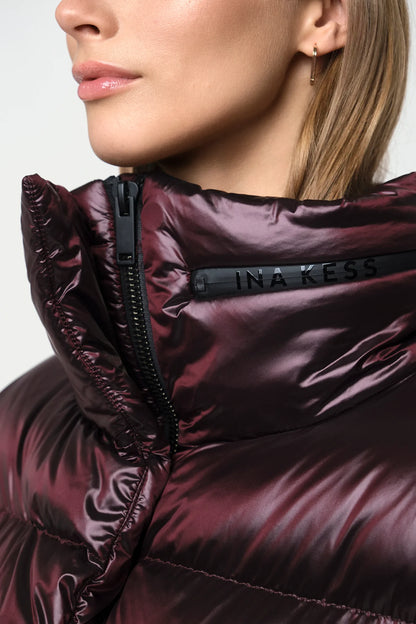 SQN Puffer Jacket tawny port