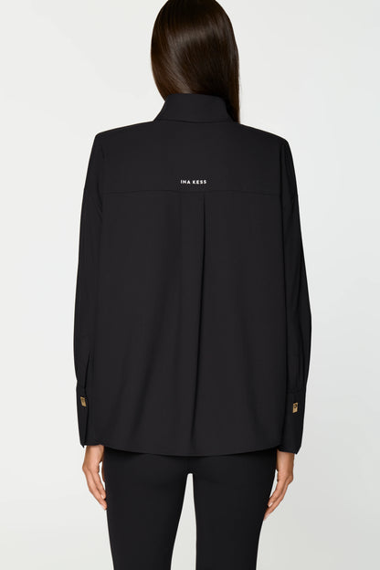 LAREGIA Stretch Shirt black