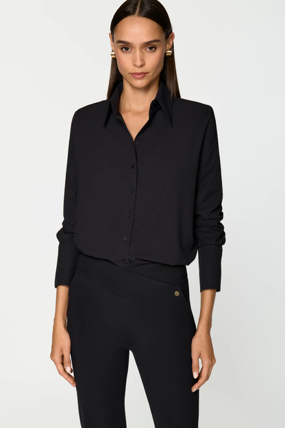LAREGIA Stretch Shirt black