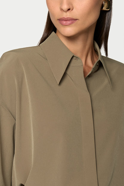 PADRONNE Shirt oliva