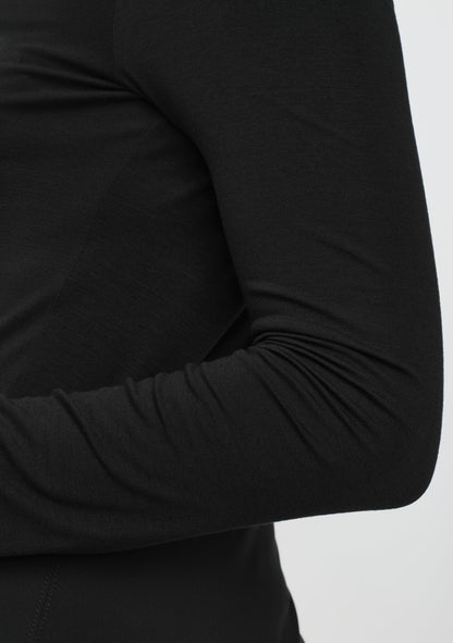 GAIA Cashmere Top black