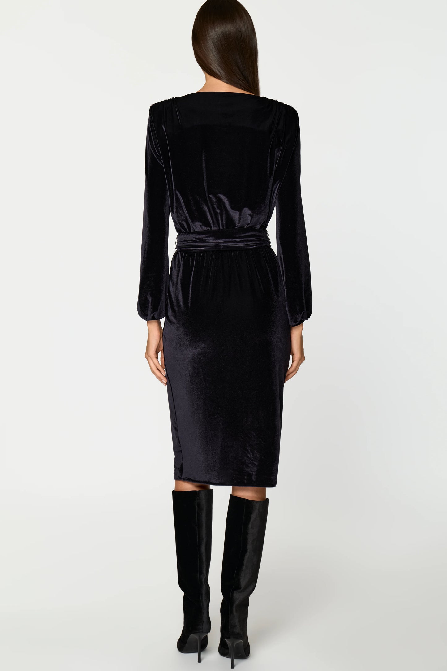 STARLIT Velvet Dress midnight