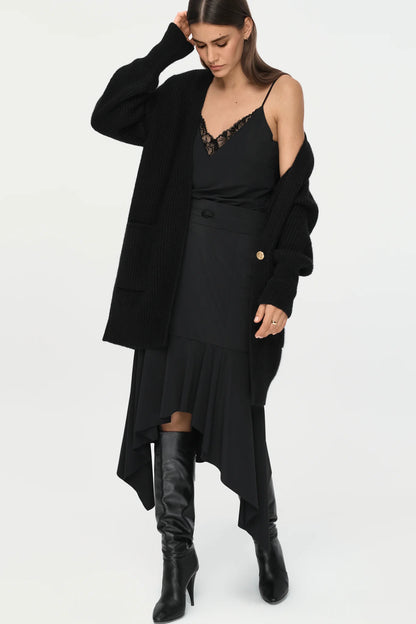 LOREN Lace Top black