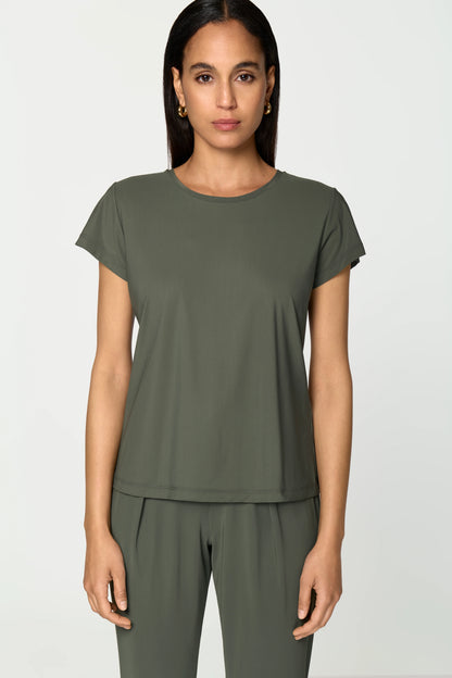 CHER Top verde