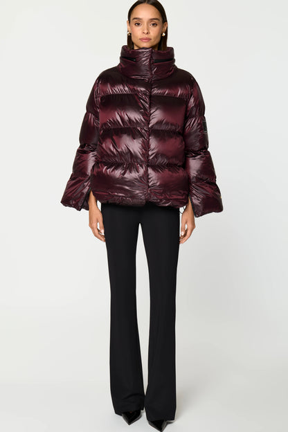 SQN Puffer Jacket tawny port