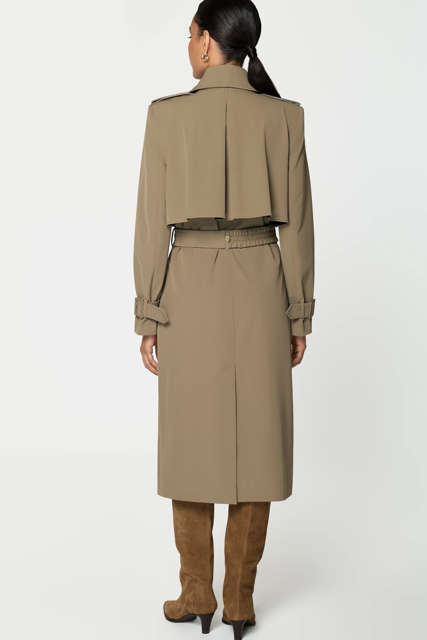 CORLEON Trench Coat oliva