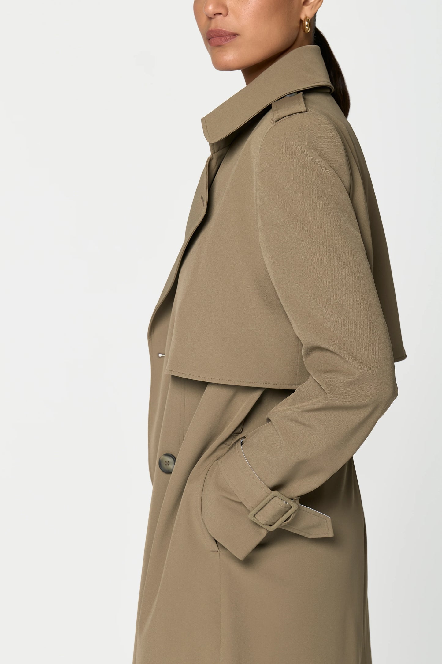 CORLEON Trench Coat oliva
