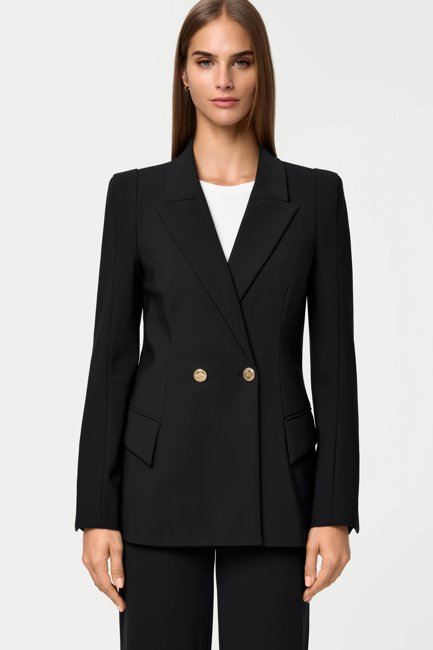 CESARINA Stretch Blazer black