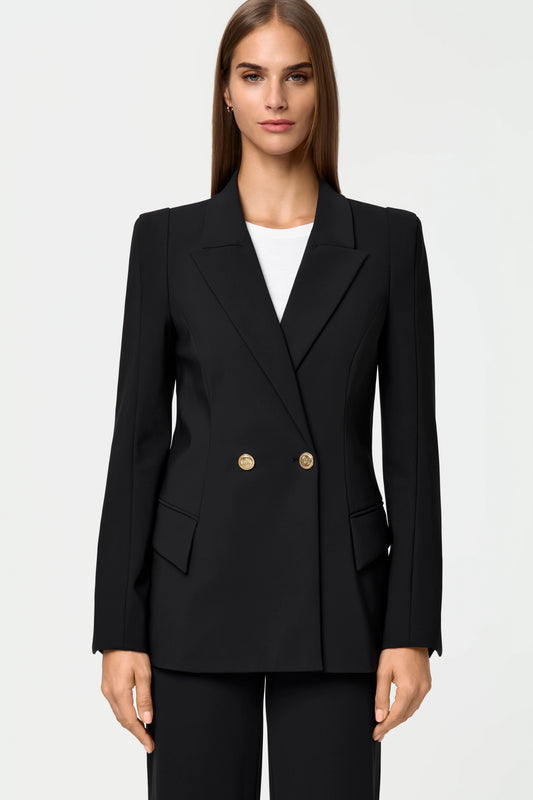 CESARINA Stretch Blazer black