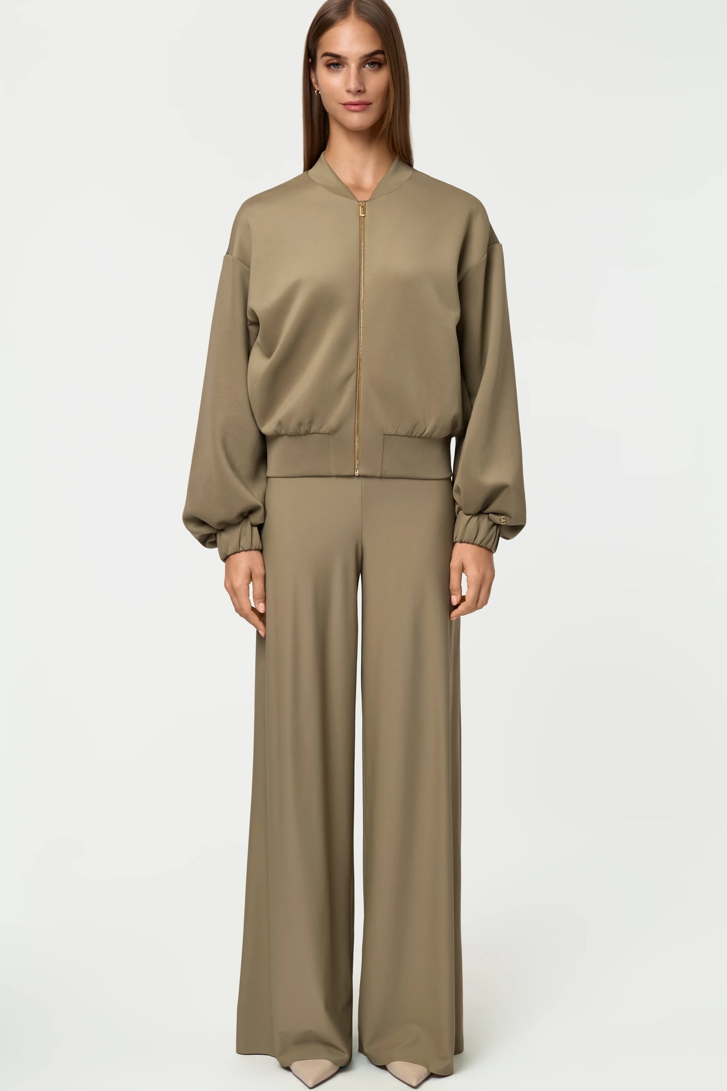 SABIA Cardigan oliva