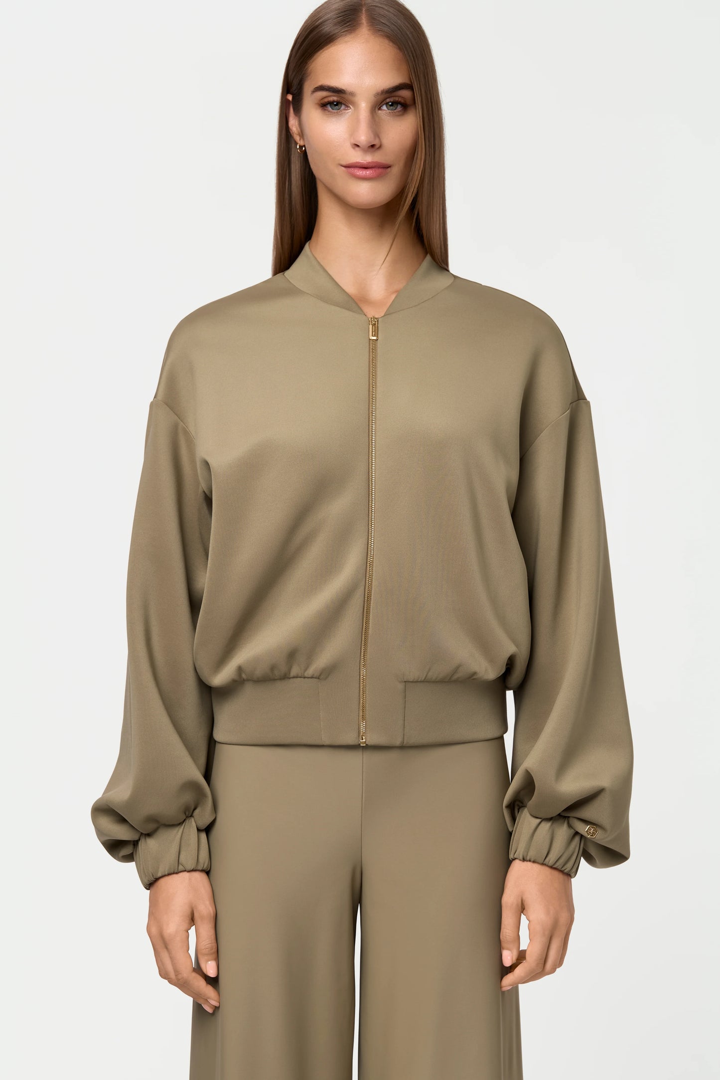 SABIA Cardigan oliva