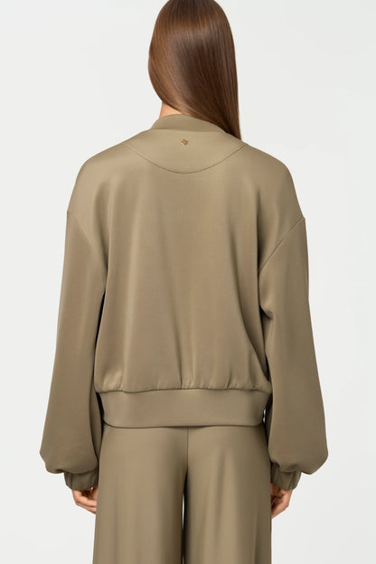 SABIA Cardigan oliva