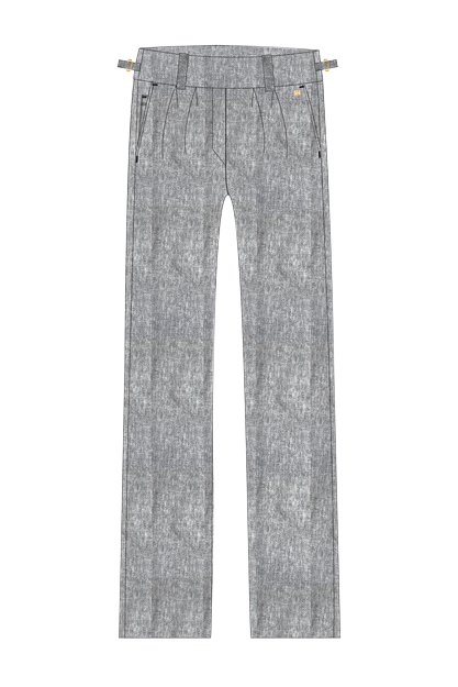 GEORGIANA Stretch Pants mica