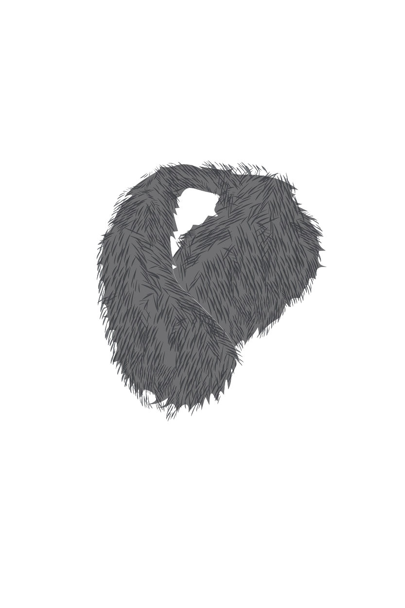 BRINA Faux Fur Scarf